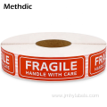 Fragile stickers warning customized label